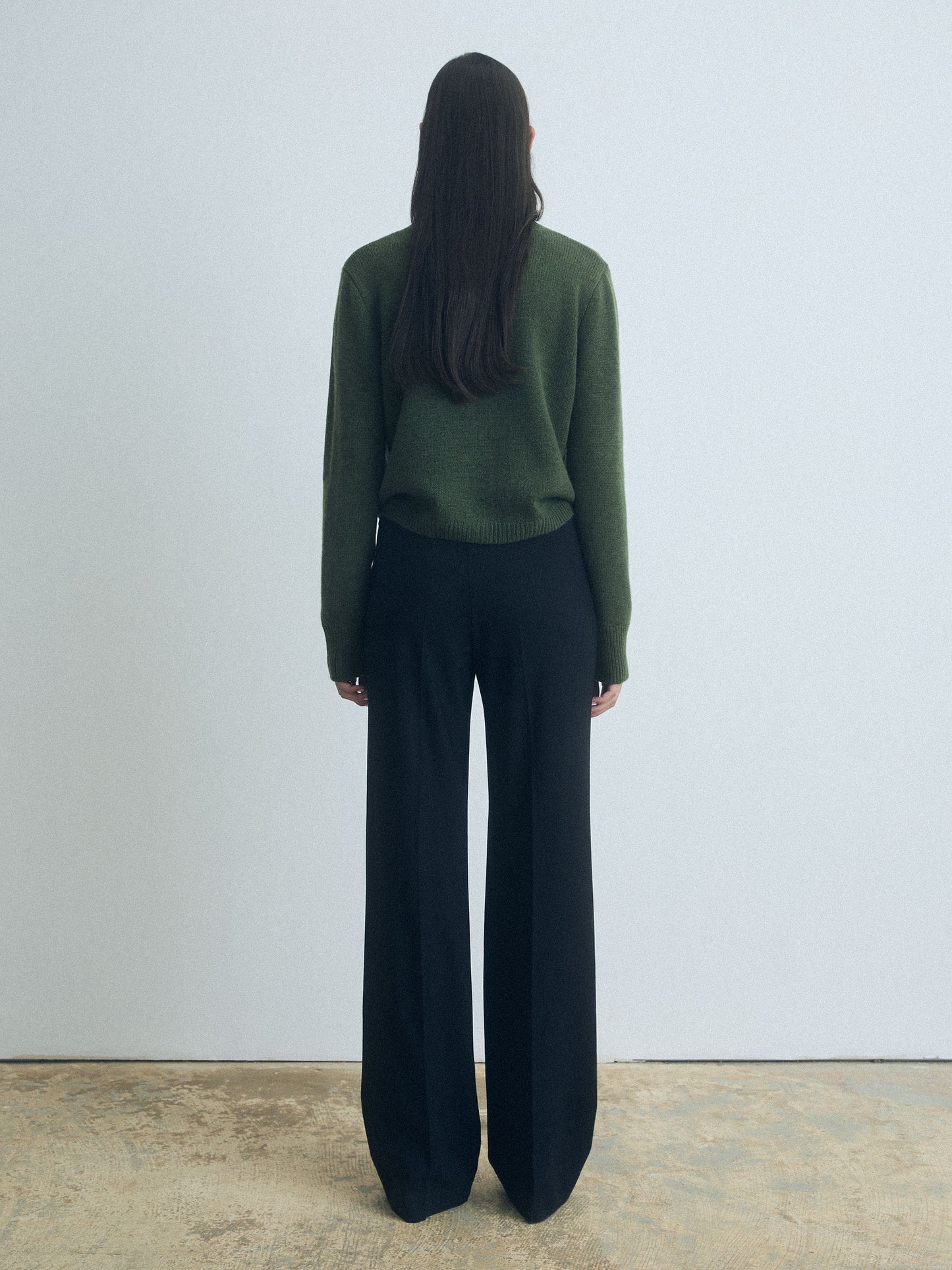 Long Sleeve Crew Neck Cardigan