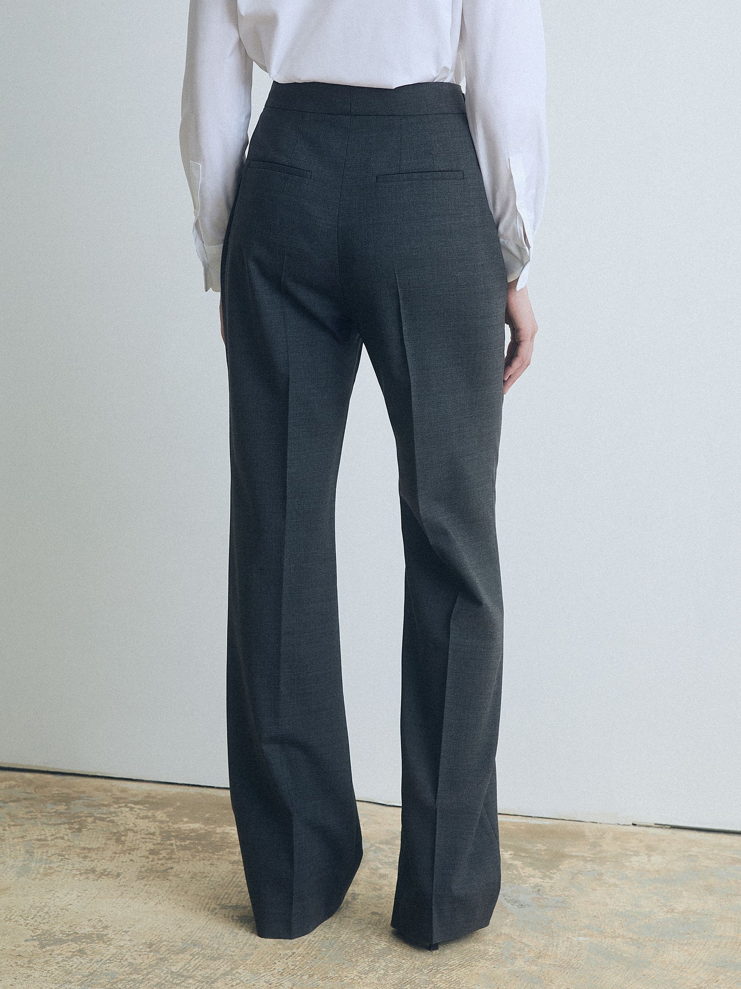 Wool-Blend Pants