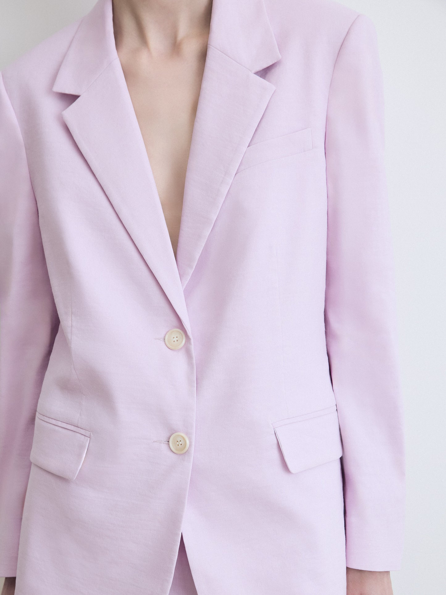 Veste en lin extensible