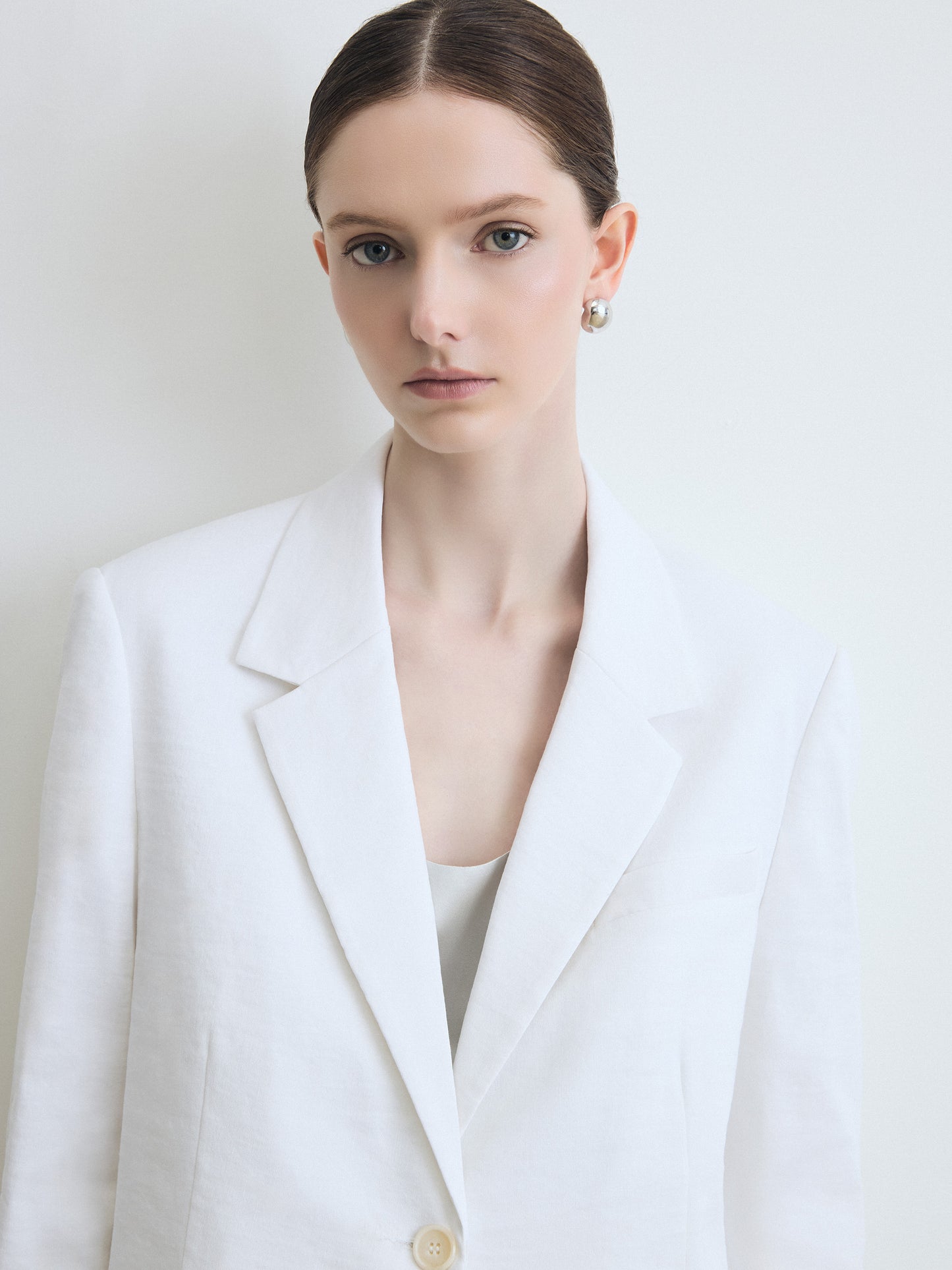 Veste en lin extensible