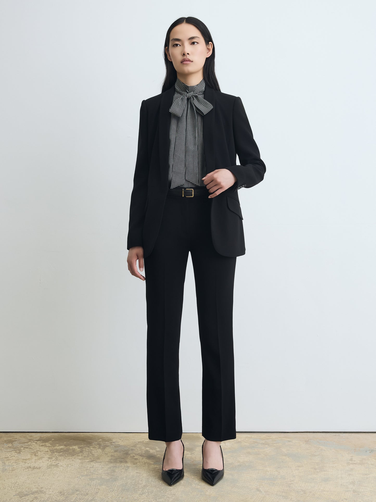 Pantalon Droit Ajusté