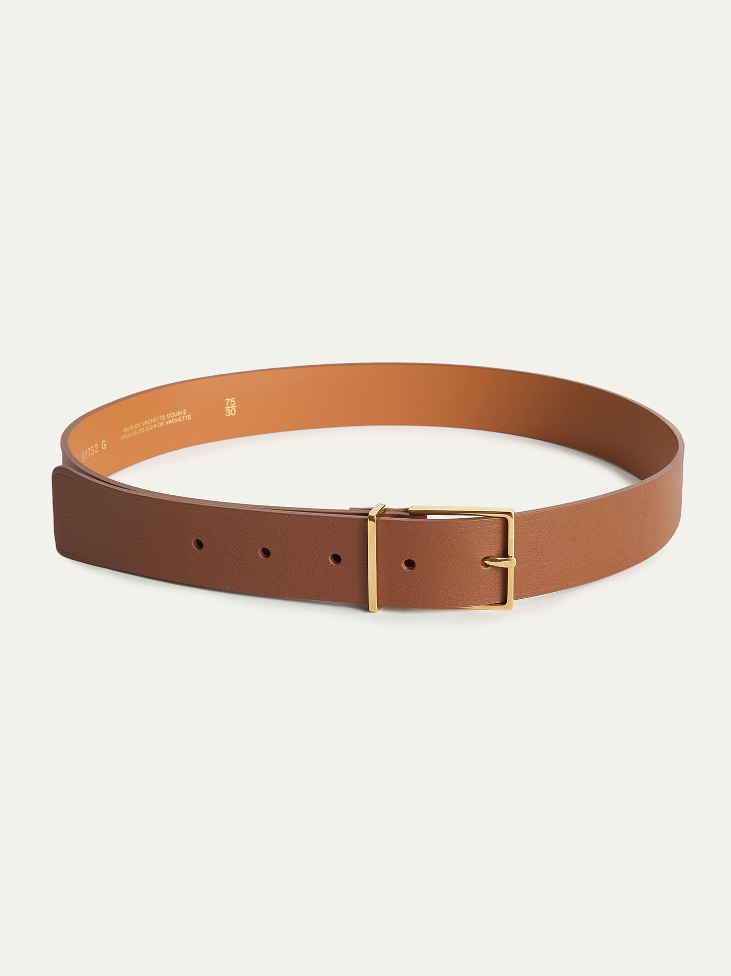 Ceinture 30 mm en Cuir Nappa