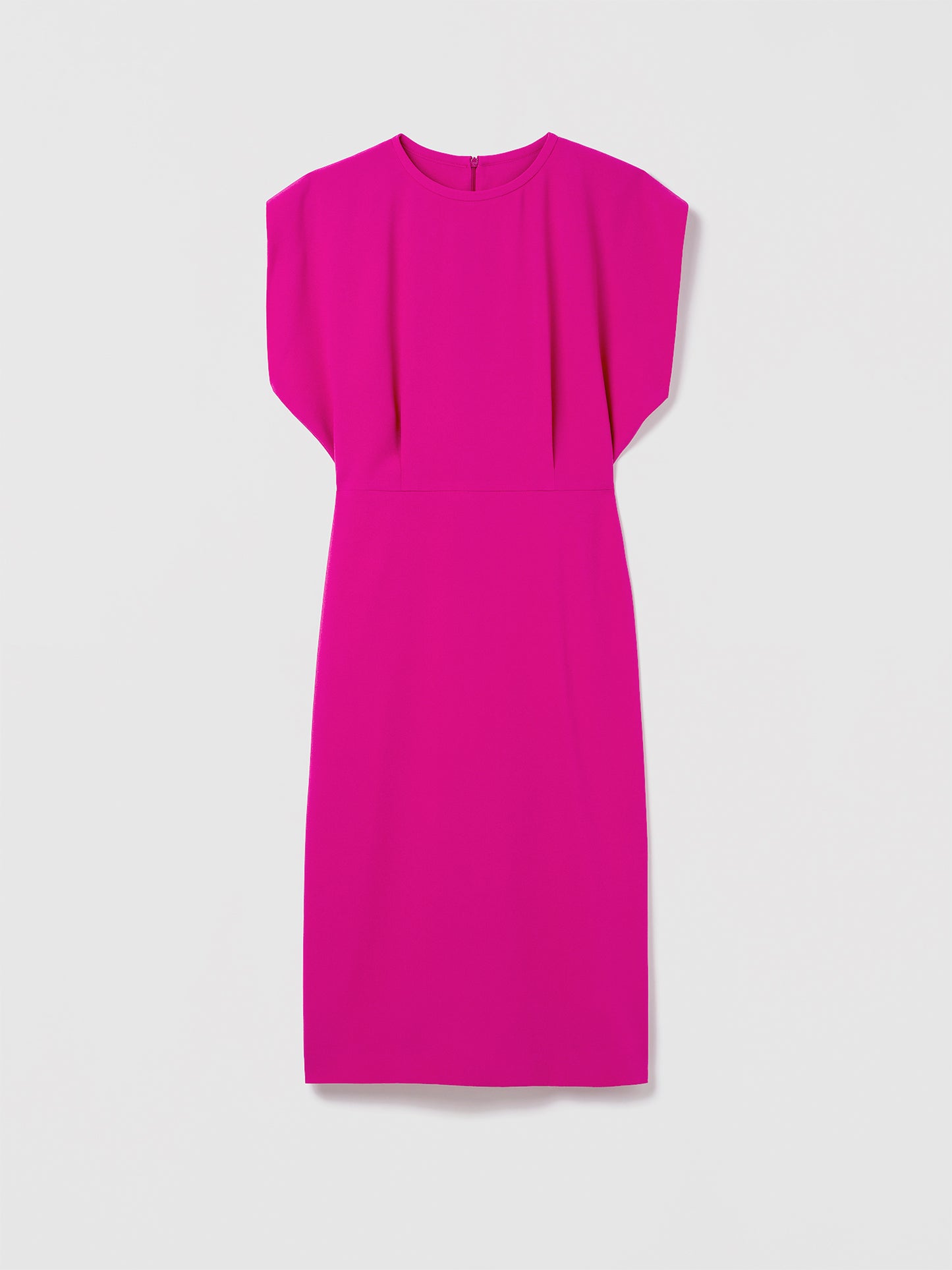 Robe Ajustée à Col Rond