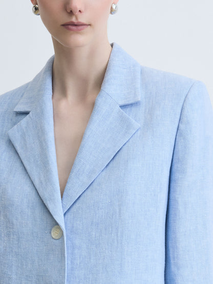Ice blue blazer