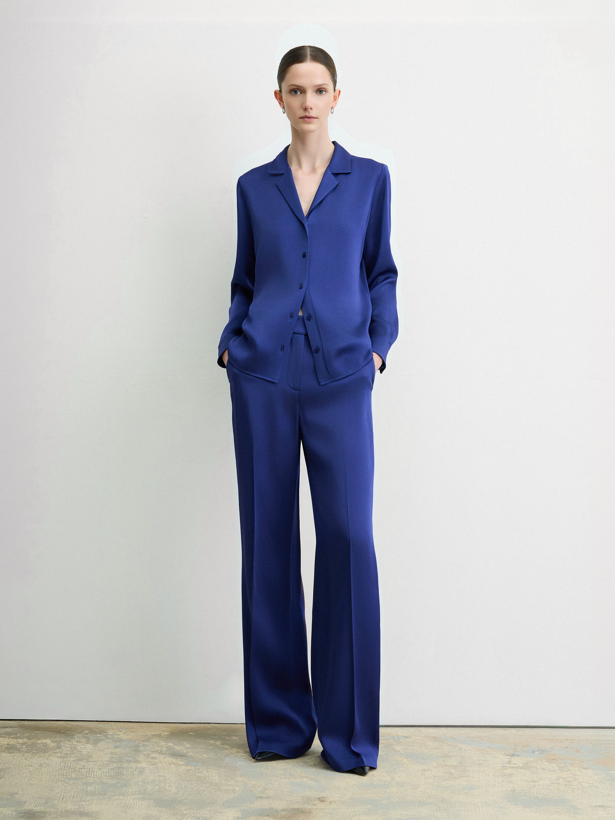 Satin Wide Leg Pant