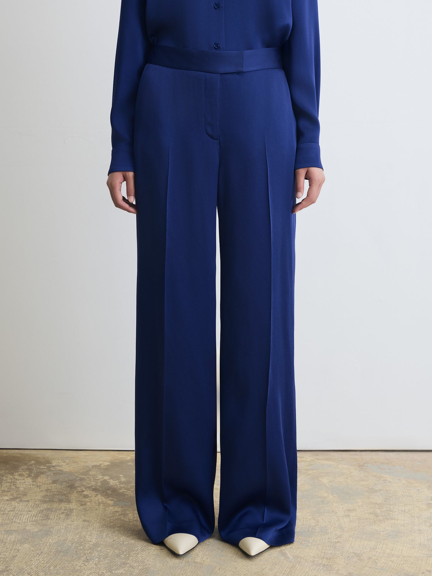 Satin Wide Leg Pant