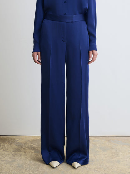Satin Wide Leg Pant