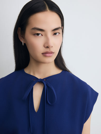 Front Neck Tie Dress