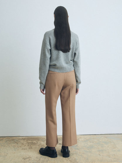 Pantalon en Laine Coupe Tailleur