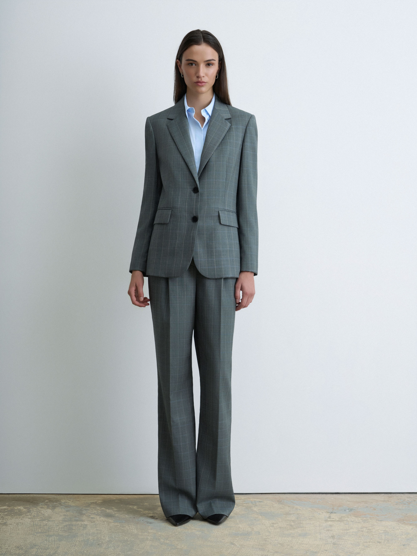 Pantalon Taille Haute Ceinturé