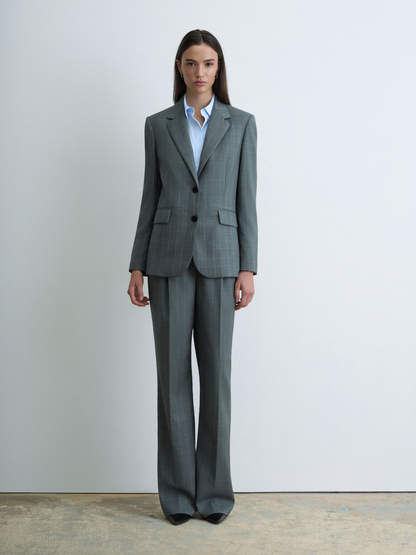 Pantalon Taille Haute Ceinturé