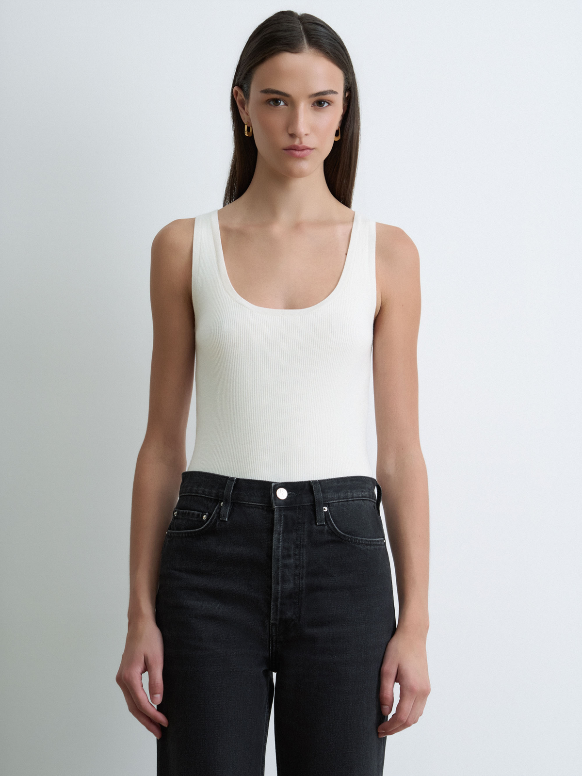 Extrafine Merino Ribbed Tank