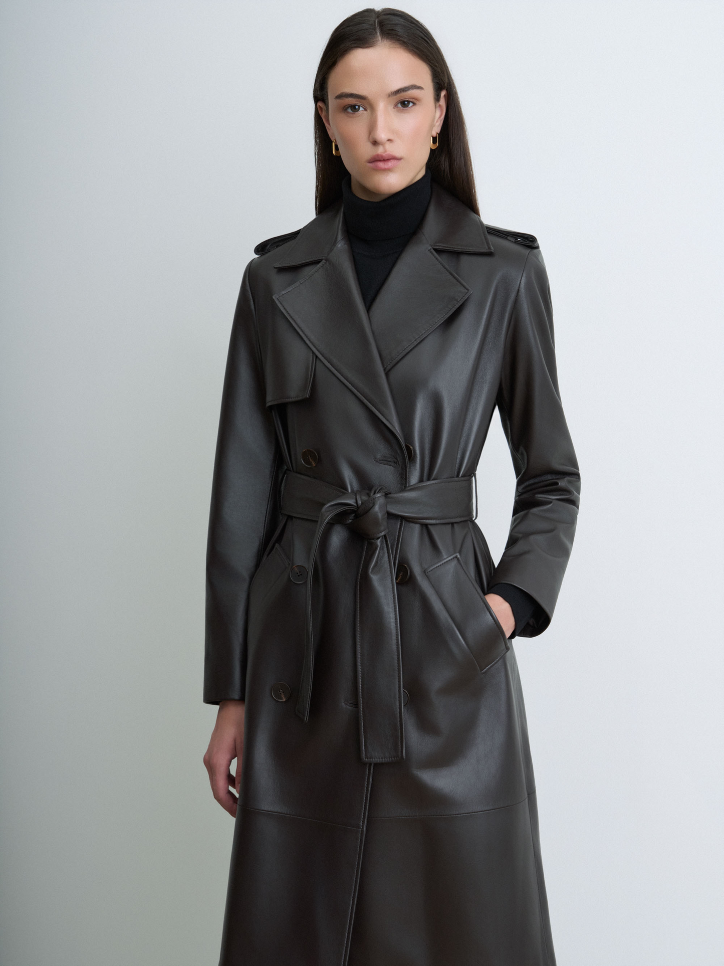 Leather Trench