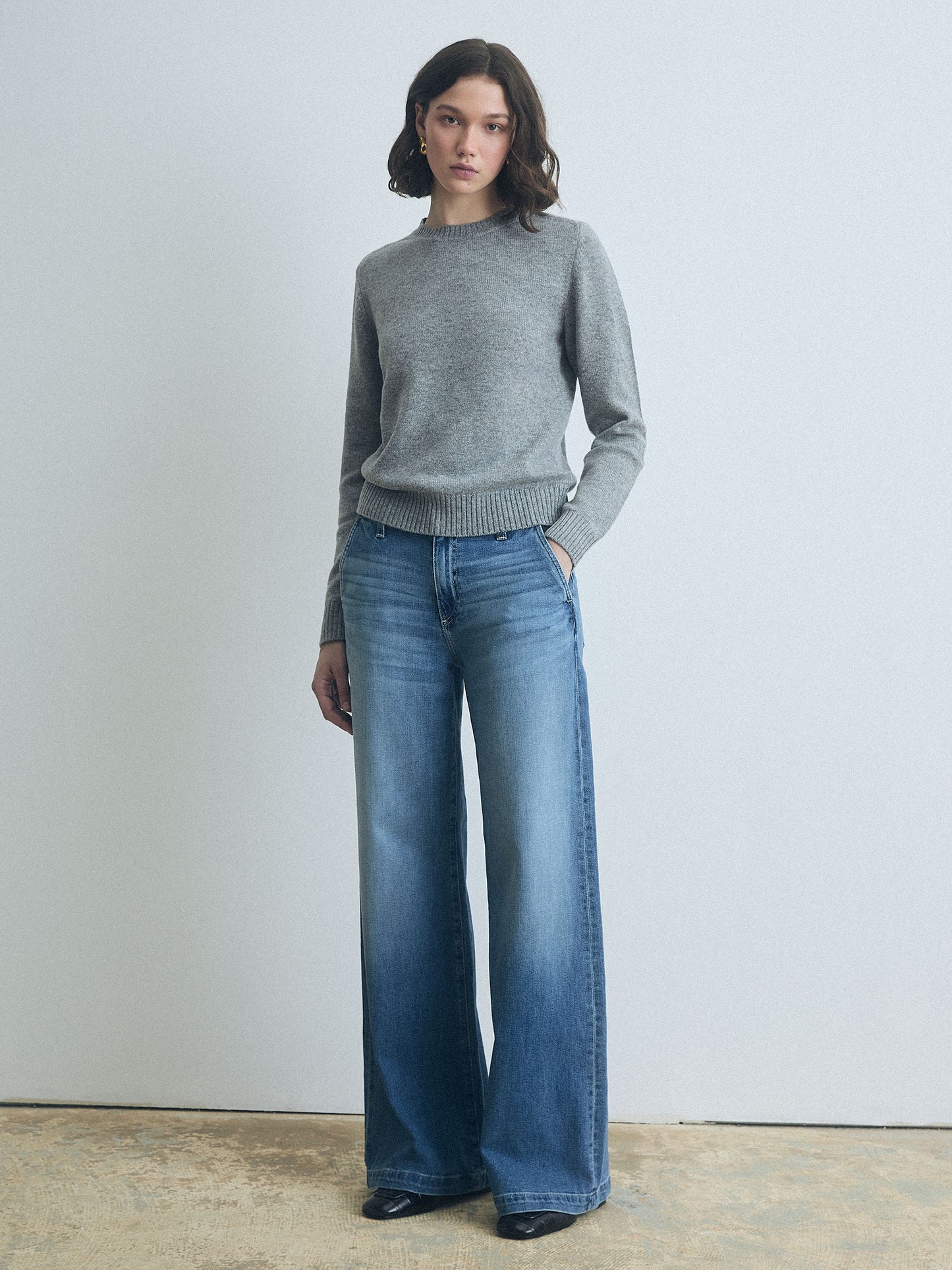 Cashmere Crewneck Sweater