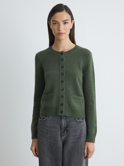 Cardigan En Laine Et Cachemire
