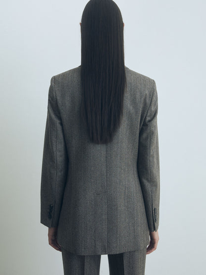 Double Breasted Wool Jacket