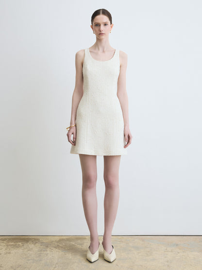 Robe a Encolure Ronde
