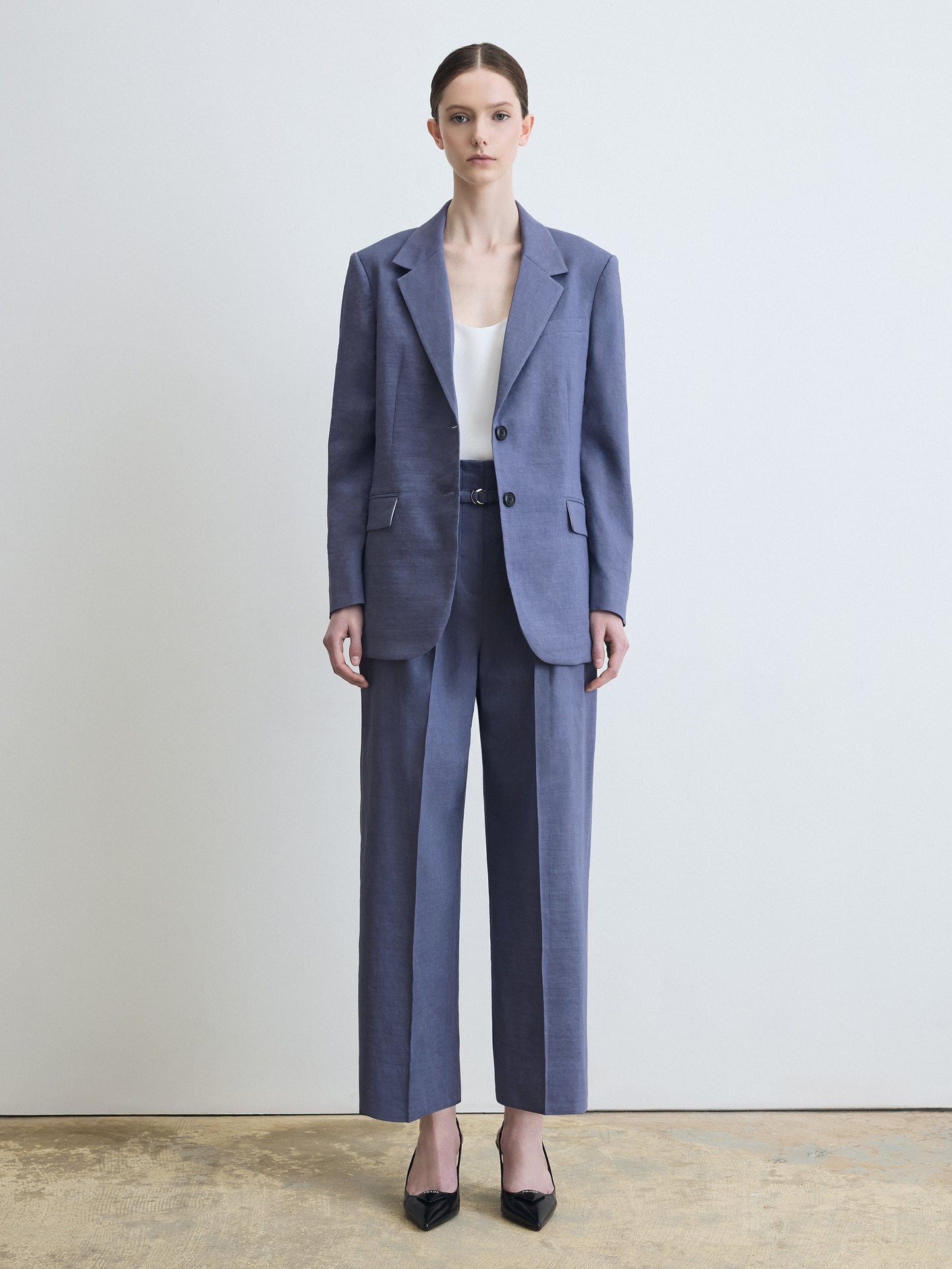 Stretch Linen Jacket