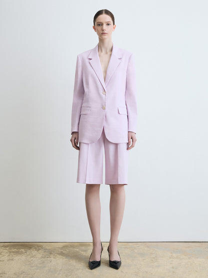 Veste en lin extensible