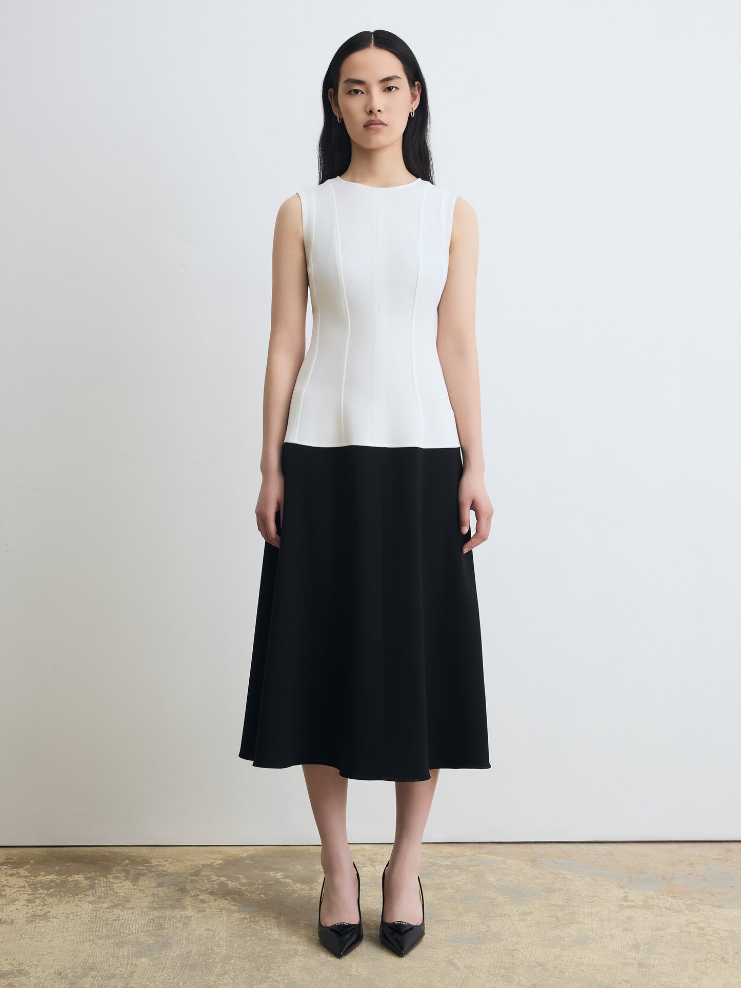 Combo Midi Dress