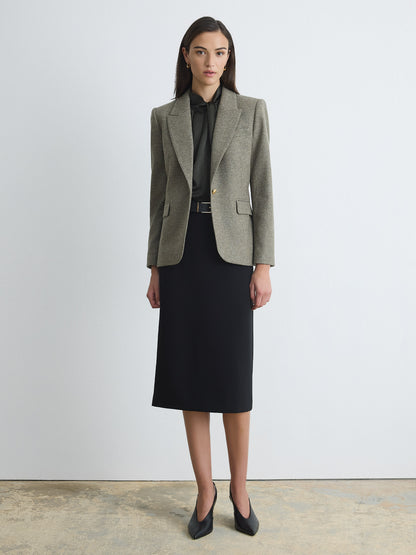 Veste En Flanelle Chiné