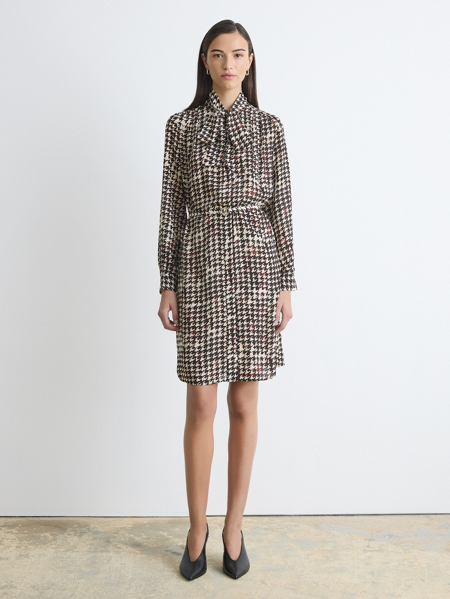 Belted Shirt Dress