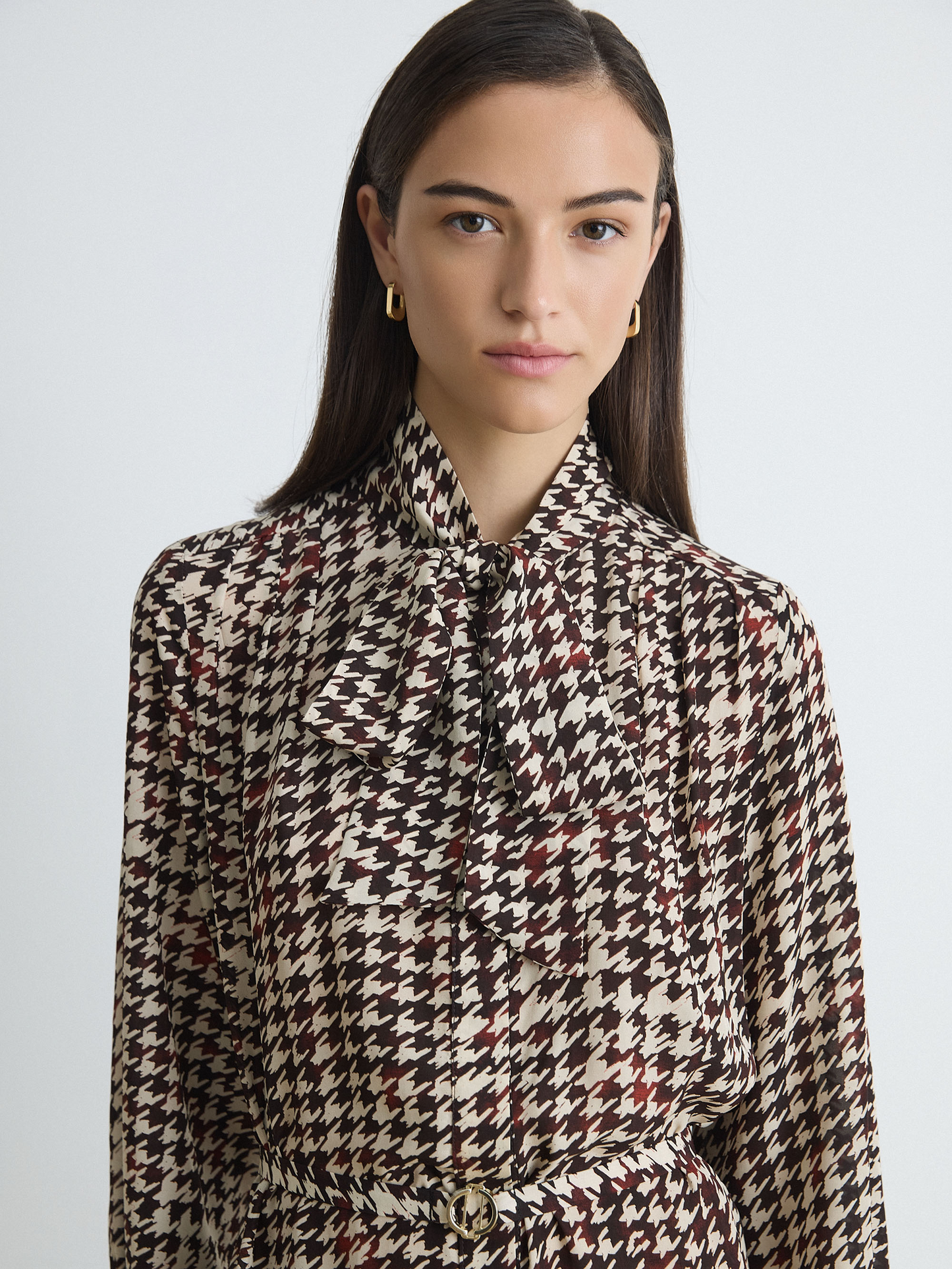 Belted Shirt Dress