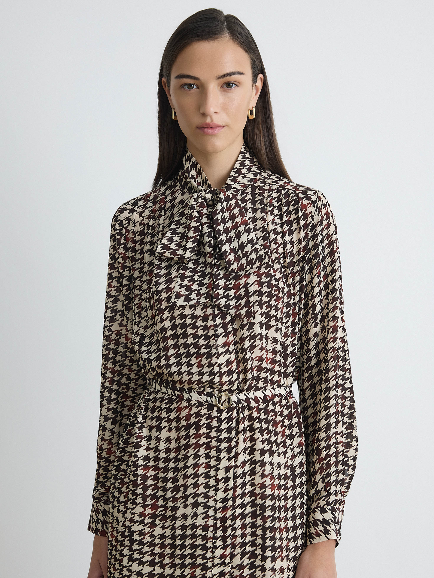 Belted Shirt Dress