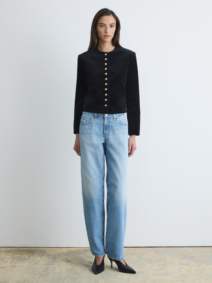 Veste En Velours De Coton