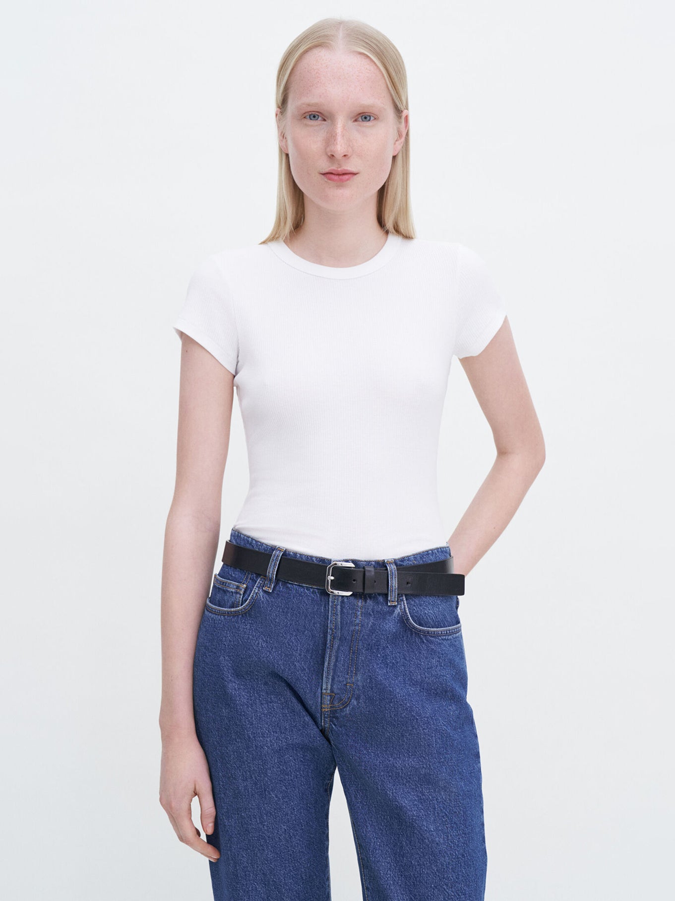Fine Rib Tee