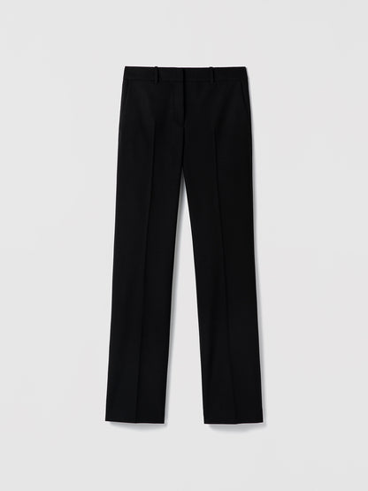 Pantalon Ajusté Et Évasé