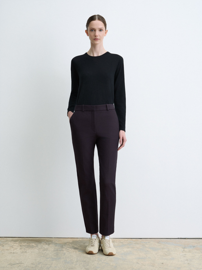 Pantalon En Coton Extensible