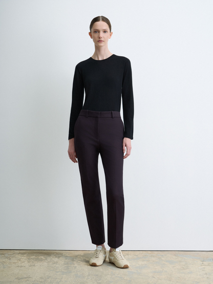 Pantalon En Coton Extensible