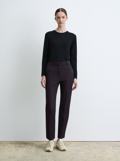 Pantalon En Coton Extensible