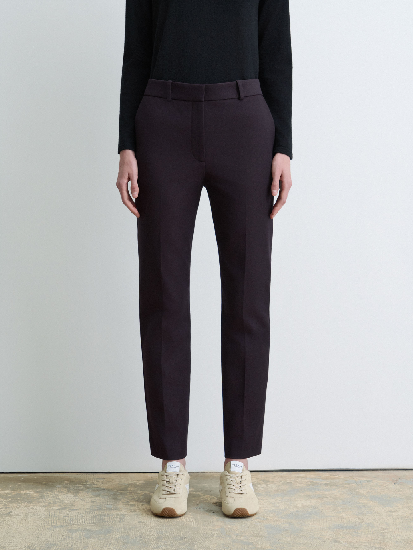 Pantalon En Coton Extensible