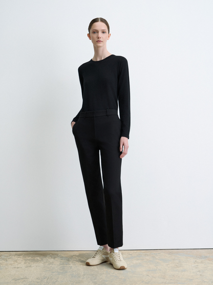 Pantalon En Coton Extensible