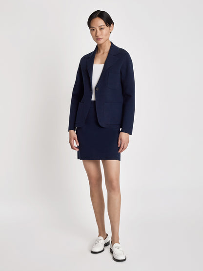 Veste en maille de coton