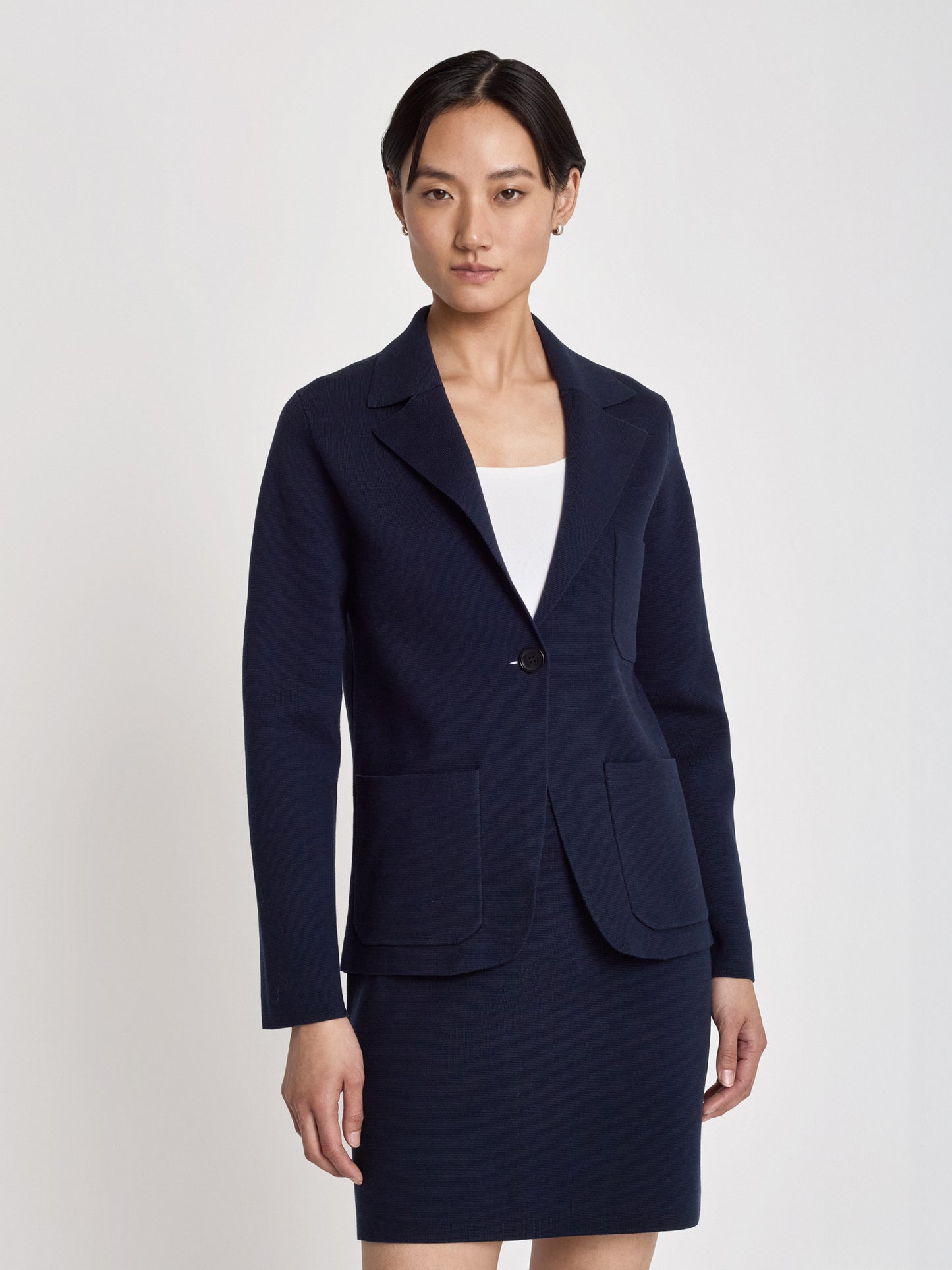 Veste en maille de coton