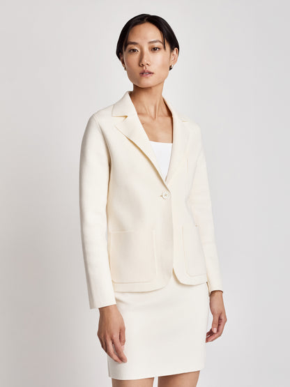 Veste en maille de coton