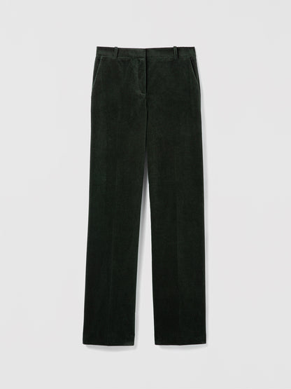 Pantalon Décontracté En Velours Côtelé À Grosses Côtes