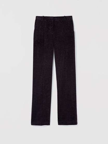 Pantalon Décontracté En Velours Côtelé À Grosses Côtes