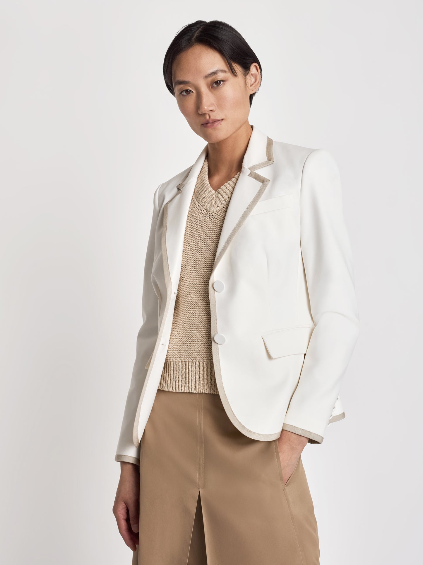 Cotton techno jacket