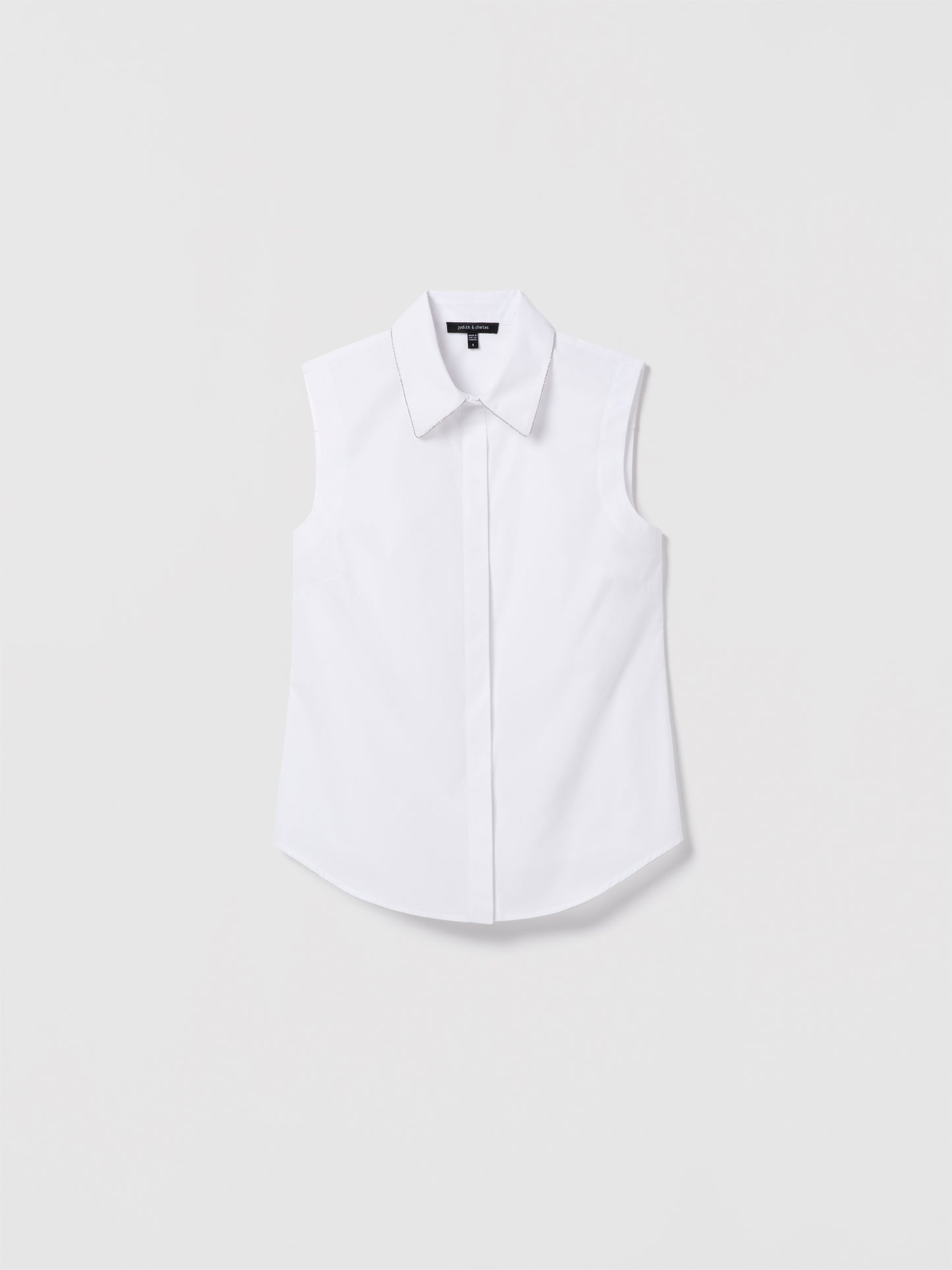 Blouse Sans Manches en Popeline