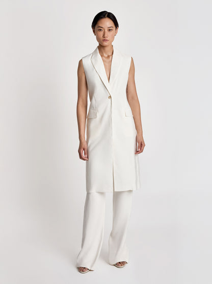Easy fit linen pant