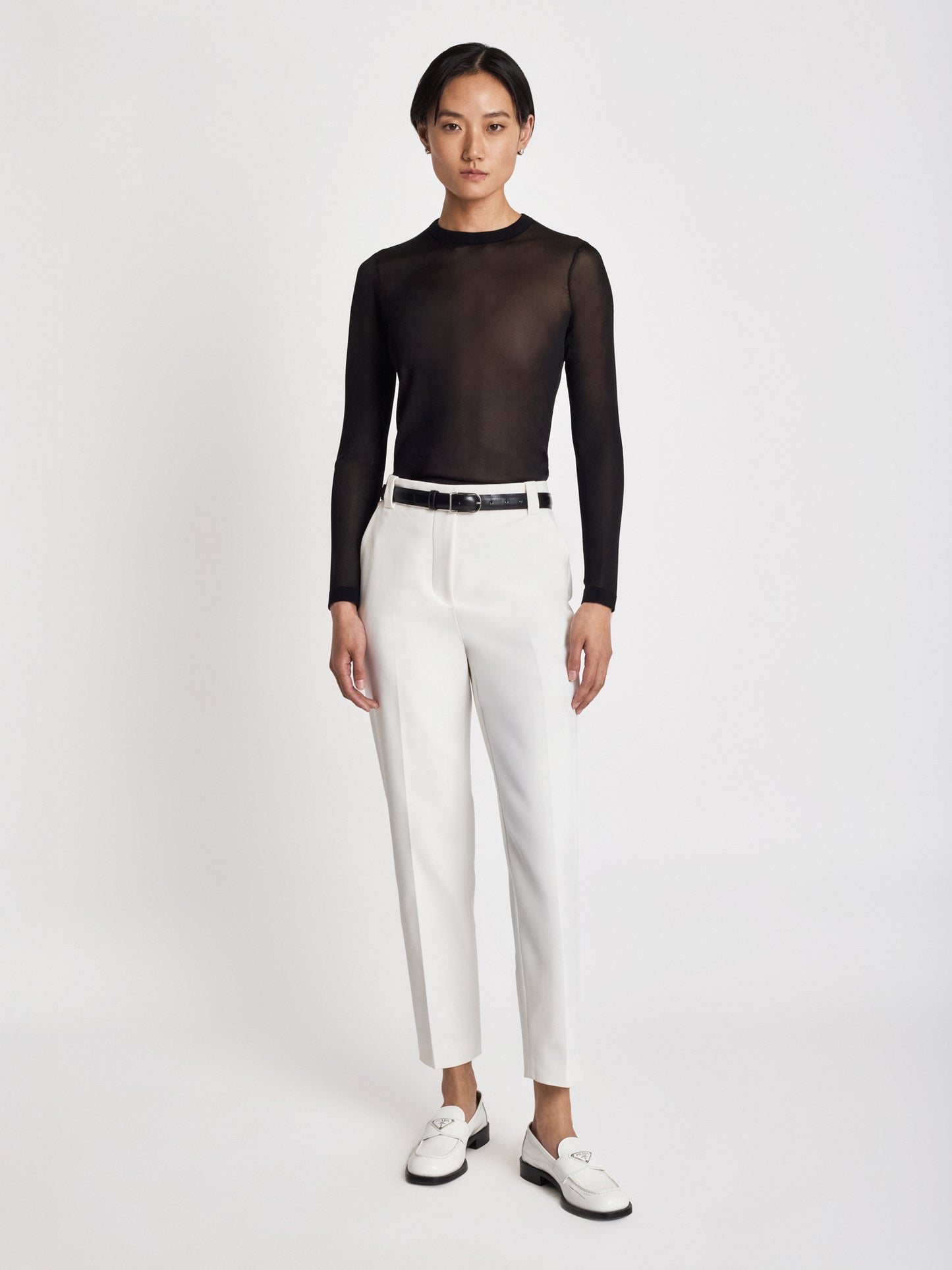 Maille fine transparente