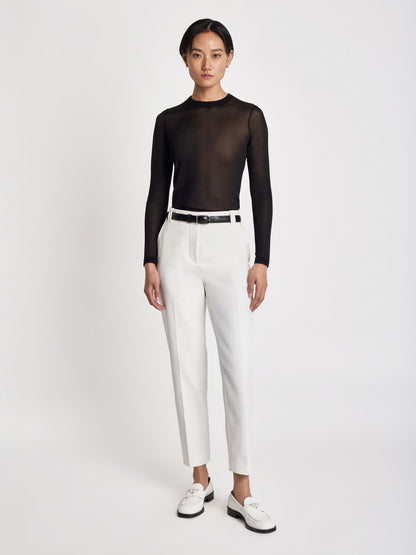 Maille fine transparente