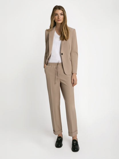 Easy care techno pull-on pant