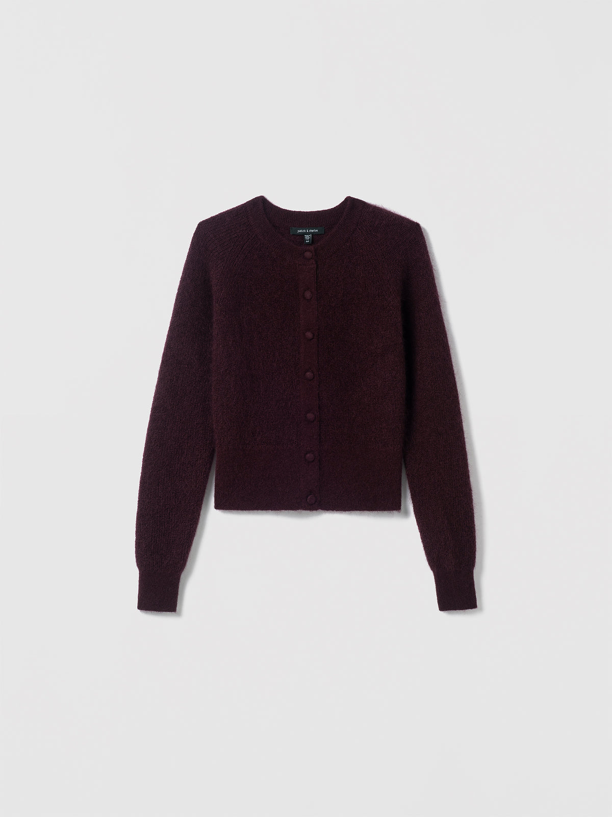 Cropped Mohair Cardigan