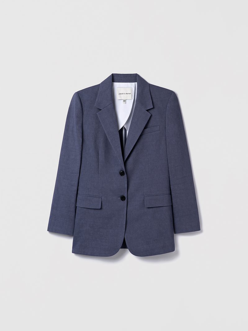 Stretch Linen Jacket