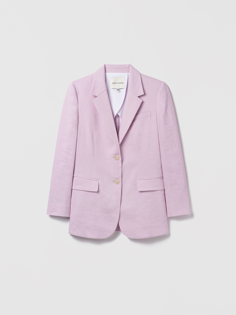 Veste en lin extensible